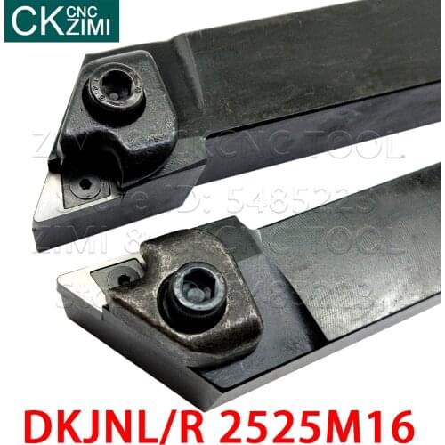 1pcs DKJNR 2525M16 DKJNL 2525M16 turning tools External turning Tools holder CNC Metal lathe Tools for KNUX 1604 carbide inserts