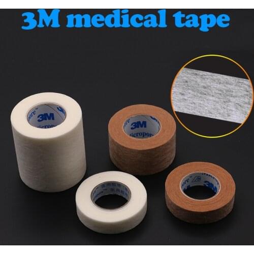 3M Micropore Tape Surgical Tape Eyelash Extension apprication Medical breathable lash tape microporous breathable paper tape
