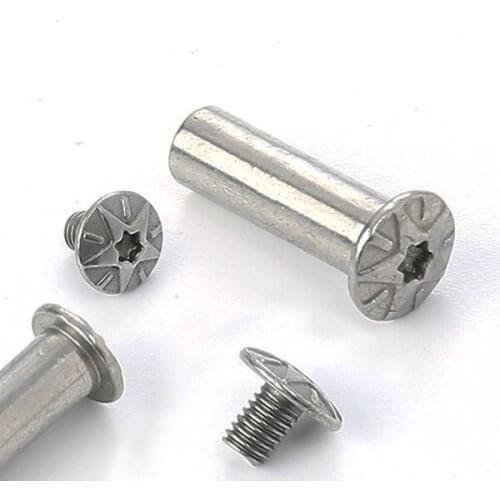 8pcs/bag, 5mm x 16mm Torx head Chicago Screw for 5mm hole of Outdoor tools / Knife Handle