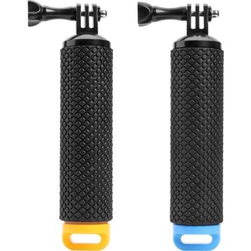 ALLOYSEED Sports Camera Accessories Waterproof Hand Grip Extendable Selfie Stick Handle for DJI Osmo Action Camera Photo Parts