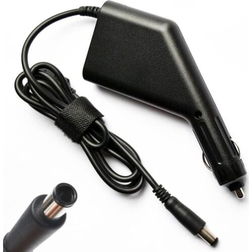 18.5V 3.5A DC Car Charger for HP Laptop Envy Pavilion EliteBook Folio Revolve ZBook TouchSmart Essential Compaq Presario