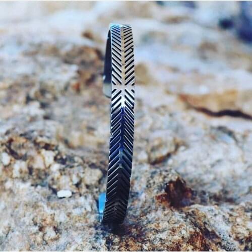 Titanium Steel Bracelet Men / Ladies / Cuffs / Bracelets and Bracelets Stainless Steel Titanium Bracelet Couple Bracelet Jewelry