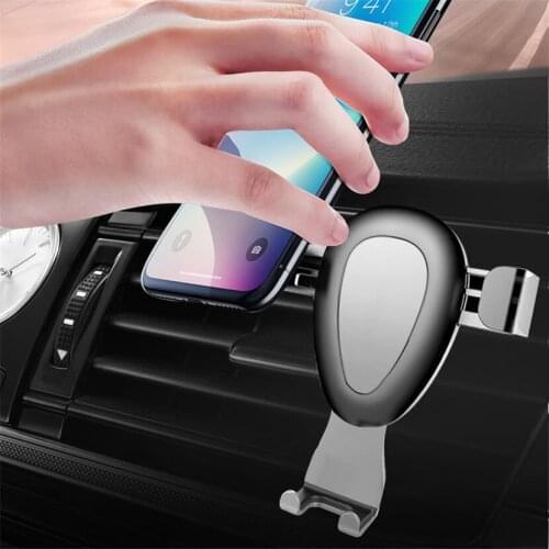 Gravity Cell Phone Holder Stand Mobile Phone Holder for Car Universal Steady Fixed Bracket Support sensing Car Accessories