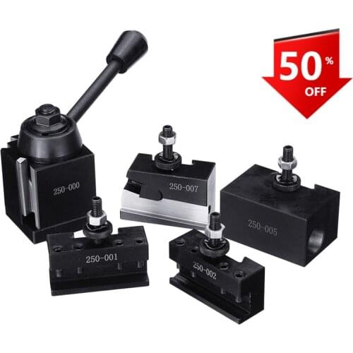 DMC-250-000 Wedge GIB Type Quick Change Tools Kit Tool Post 250 001-010 Tool Holder For Lathe Tools