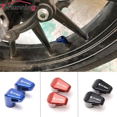 For KYMCO AK 550 xciting 400i 250 300 DOWNTOWN 350i CT125 Tire Valve Stem Cap Air Port Cover Motorcycle Accessories