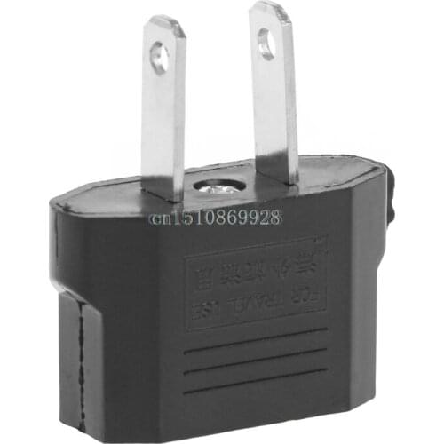EU Euro Europe To US USA Power Converter Travel Adapter Charger Wall Plug Home