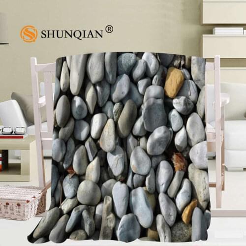 Custom Cobblestone Blanket Soft DIY Picture Decoration Bedroom Size 56x80Inch,50X60Inch,40X50Inch A7.10