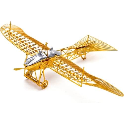 1/160 3D Metal Puzzle Airplane Model Assembly Mini Aircraft Model Kit assemble models Children Christmas gift