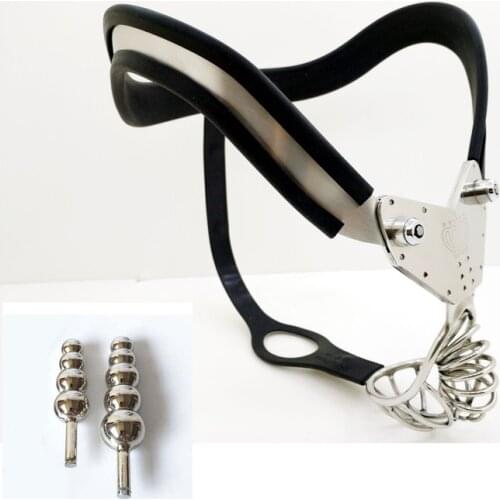 Summer Stainless Steel Male T Chastity Belt Hollow Cage Arc Chastity Device Men New Metal T-type Chastity Belt Bird Lock BDSM