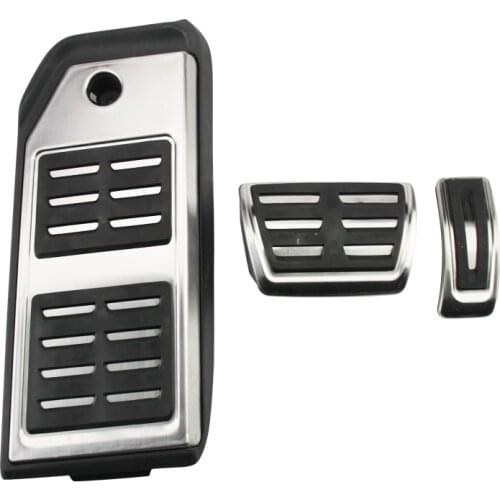 Pedal for Porsche Cayenne 2018 2019 2020 LHD Fuel Brake Foot Rest AT pedals Plate Accelerator brake pedal Pads