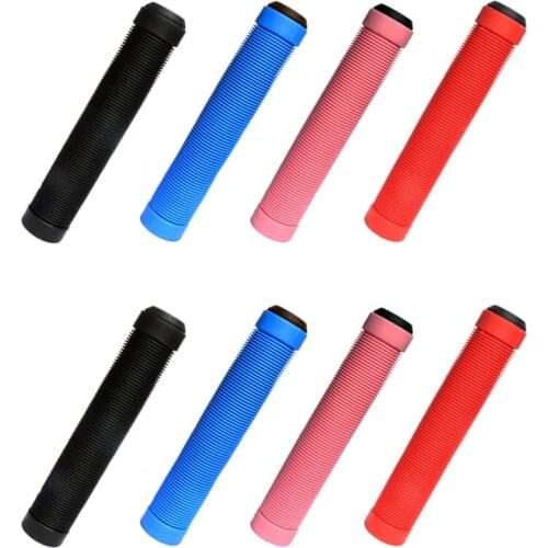 1Pair 170mm Pro Stunt Scooter Grips Soft Bike Handlebar Grips Anti-Slip Bicycle Grips For Kick Trottinett Cycling Griffe