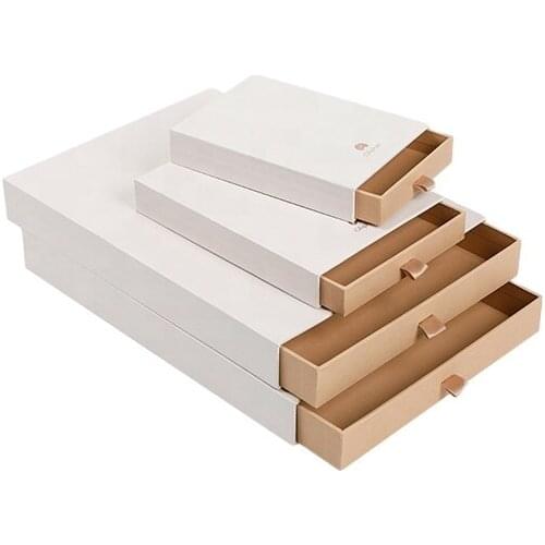 Unique Custom Printing Paper Cardboard Sliding Sleeve And Tray Gift Boxes Packaging