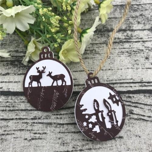 Merry Christmas Metal Cutting Dies for DIY Scrapbooking Album Paper Cards Decorative Crafts Embossing Die Cuts