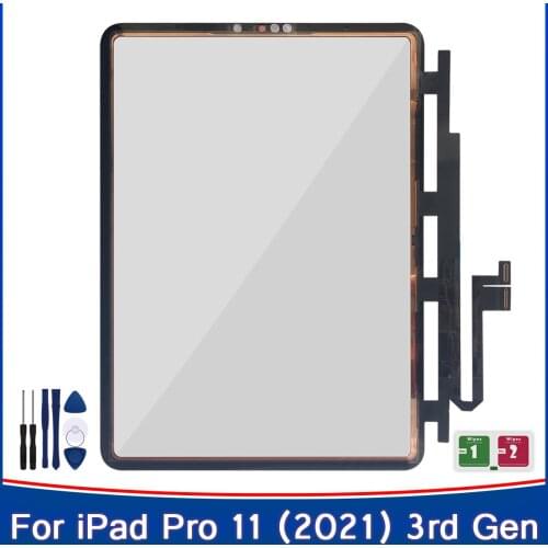 AAA+ NEW Touch Panel For iPad Pro 11 3rd generation TouchScreen For iPad Pro 11 2021 A2301 A2459 A2460 Touch Screen Digitizer