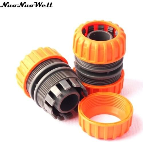 2pcs NuoNuoWell 1" 25mm Quick Connector Tap Connector for Garden Micro Irrigation Watering Hose Pipe Fitting Adapter Coupling