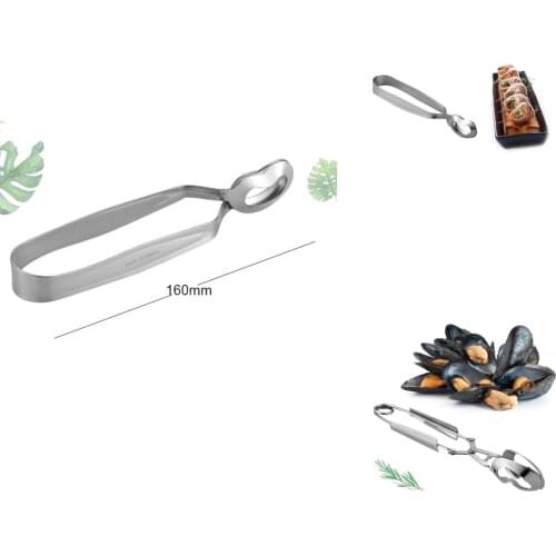 Snail Dining Consisting of Snail Escargot Stainless Steel Snail Tongs Snail