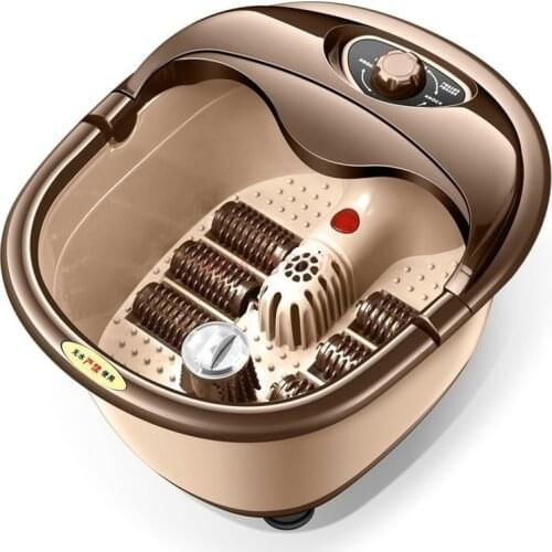 Heating Foot Bath Footbath Home Insulation Foam Basin Constant Temperature Plastic Self-service Roller Massage Leg Wash Barrel