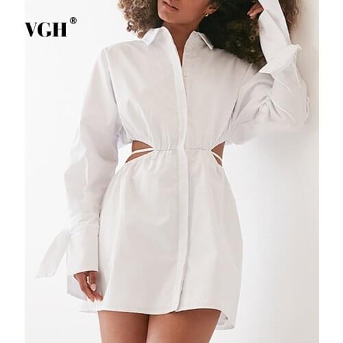 VGH Fashionable Shirt Dresses