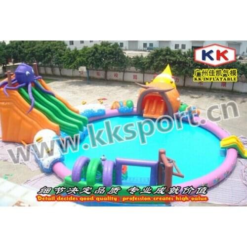 High quality competitive price inflatable water park for kids playground