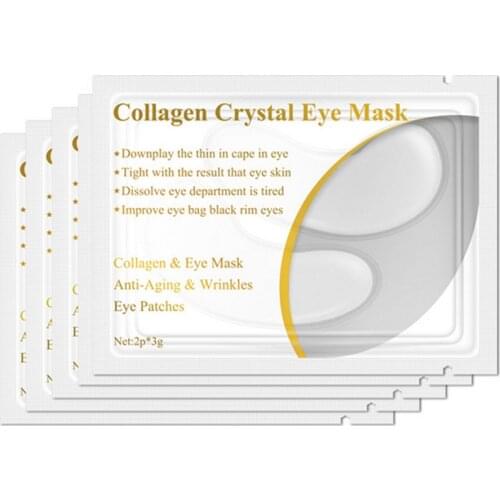 10 pair Collagen Protein Eye Mask Eye Patches Removal Dark Circle Anti-Aging Anti-wrinkle Moisturizing Facial Firming Eye Care