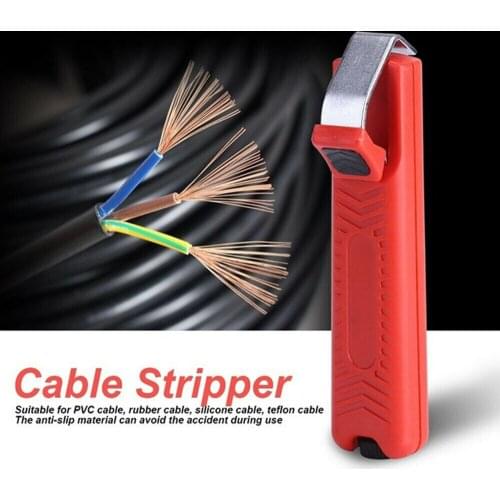 Durable 1PC Mini Wire Stripper Knife Pliers Hand Tools for Woodworking Cable Stripping Crimping Tool Cutter Plier Adjustable