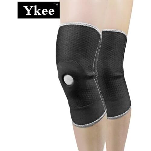 1 Piece High Elasticity Opening Hole Sport Leg Knee Patella Support Brace Kneepad Sports Knee Pad Safety Guard Protector