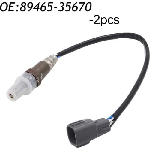 2PCS Rear Oxygen Air Fuel Ratio Sensor For Toyota FJ Cruiser 4Runner 4.0L 89465-35670