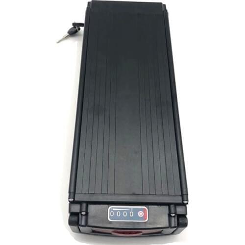 SWORDS FOX 48V 30AH Electric Bicycle Battery 48V 1500w electric motor ebike rear rack Battery for Panasonic 3400mah tail ligh