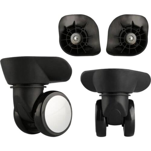 Luggage Wheel Accessories Universal Wheel Aviation Password Box Reel Pulley Aircraft Wheel Replacement Reinforcement 22 24 Inch