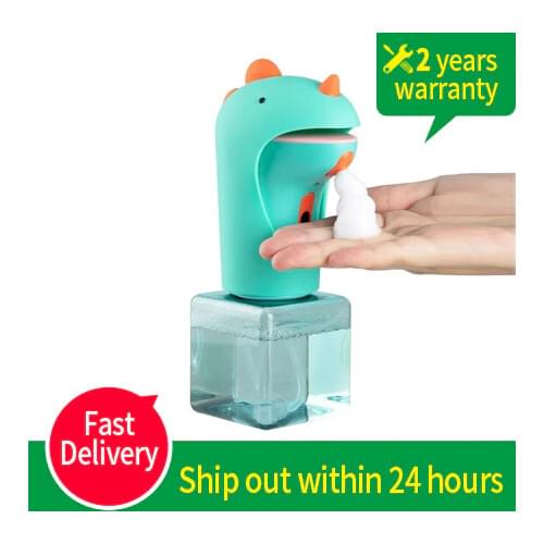 [No Liquid] Youpin 2020 Lebath Automatic Foam Soap Dispenser For Kids 250ML Blue Hand Washer Dry Battery/Magnetic Charge Version