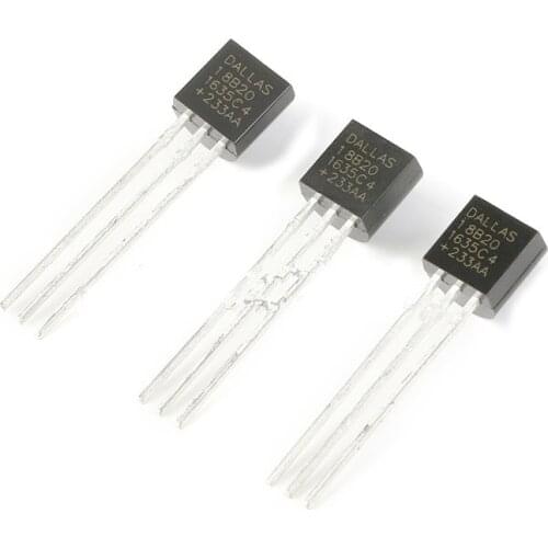 5PCS/lot Sensor Electronic Chip DS18B20 TO-92 18B20 Chips Temperature Sensor IC 18b20 Diy Electronic