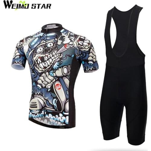 Skull pro Team Shirt Cycling Jersey WEIMOSTAR Men cycling clothing Bicycle Shirt Ropa Ciclismo mtb Bike Jersey Top Wear Suit