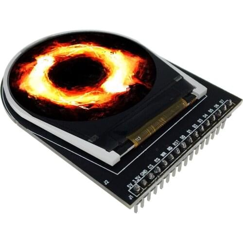 ILI9331 1.5 inch TFT round LCD screen Module PCB base board 240*240 16 pin 36 pin MCU 8080 8/9/16/18 bit QVGA interface colorful