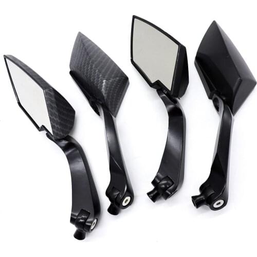 Motorcycle Refit Aluminum side of snake skin rearview mirror High-quality parts for kawasaki honda Dirtbike mirror 8mm 10mm