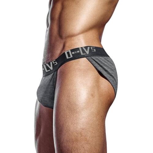 ORLVS Men Underwear Sexy Gay Mens Briefs Cuecas Breathable Cotton Mens Panties Comfortable Penis Pouch Underpants Male Lingerie