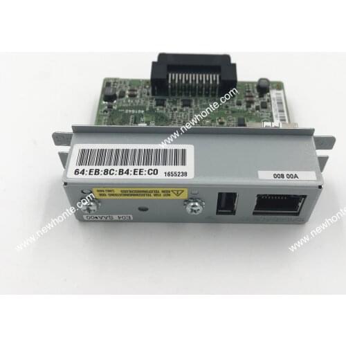 Original TM-U220 E04 Network Ethernet interface Port Card For TMU220 PA PB PD U330 U275 TM-T88III T88IV T88V Pos Receipt Printer