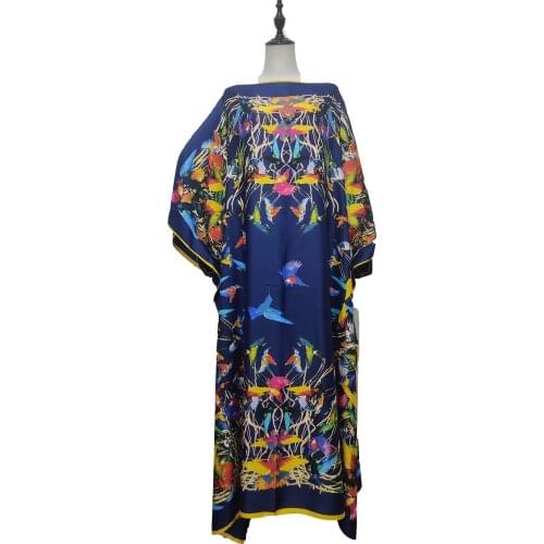 African 2021 Fashion Sundress Sexy Summer Loose Vintage Kaftan Maxi Dresses Traditional Muslim Women Boubou Dresses for Women