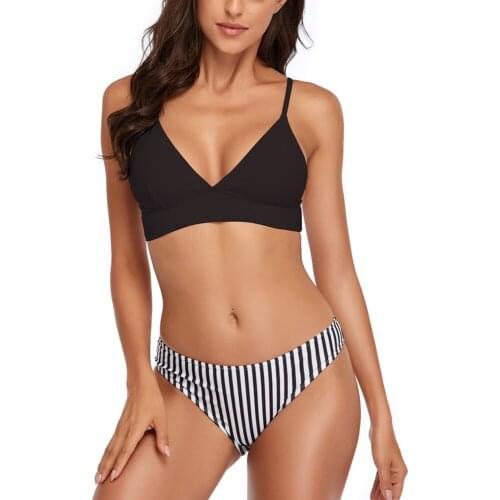 Sexy Bikinis Swimsuits Women Push Up Swimwear Solid Bathing Suit Biquini Brazilian Bikini 2021 New Beachwear Two Piece Swimsuit