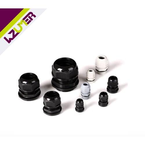 Waterproof Cable Gland IP68 PG7 for 3-6.5mm PG7 PG9 PG11 PG13.5 PG16 PG21 UL