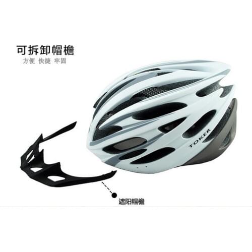 Top quality Head size 54-62CM Half-covered Cycling helmet Integrally molded mountain bike riding helmet