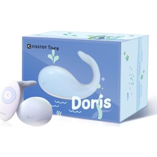 Doris Female Wireless Remote Control Vibrating Egg Vibrating Massage Clitoral Stimulation Jump Egg Masturbation Adult Sex Toy