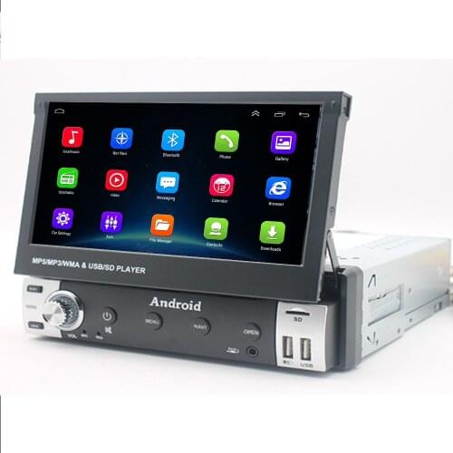 1din android 10.0 Car Audio DVD Player+Radio+GPS Navigation+Autoradio steering-wheel gps navigation radio tape recorder wifi