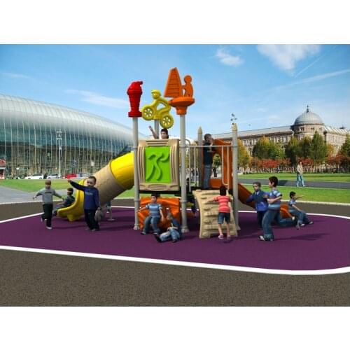 2017 mini outdoor playground,amusement play structure for park/community/mall,large combined playground slide for kids