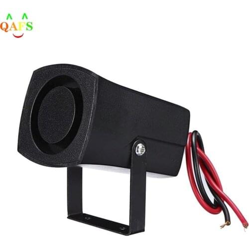 6 Tones Car Police Fire Alarm Horn 12-24V Warning Loud Sound Truck Boat Siren