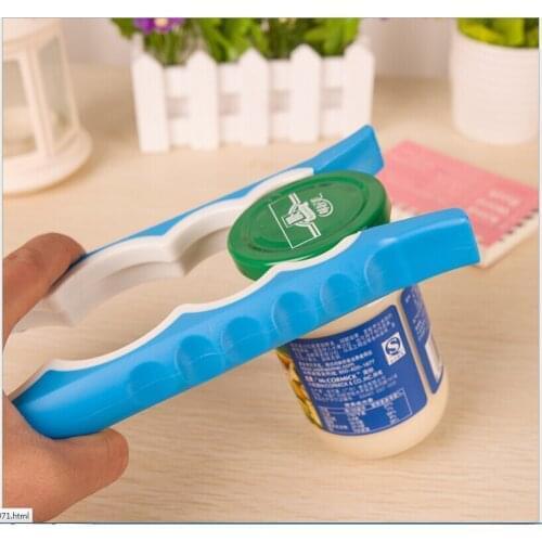 Free shipping 200 PCS 4 in 1 Creative multifunction Gourd-shaped Can Opener Screw Cap Jar Bottle Wrench Kitchen Tool