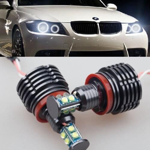 Free Shipping New 2x 2000LMS!!80W H8 T6 CREE XML T6 Chip LED Halo Markeer Light For Bmw E92 E93 3s 2007-2012 No Error