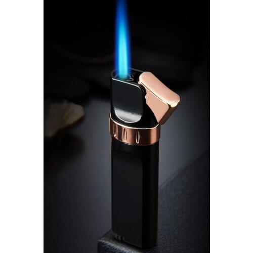 2020 New Butane Turbo Lighter Metal Gas Lighter Cigarettes Lighters Metal Lighters Smoking Accessories Gadgets for Men Cooking