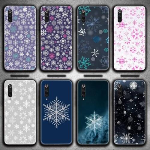 Beautiful snowflake Phone Case for Xiaomi Mi Note 10 Lite Mi 9T Pro xiaomi 10 10 CC9 Pro