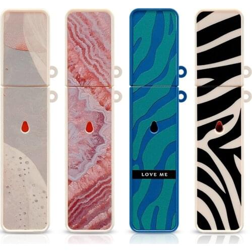 Marbling Pattern Case For RELX Classic /Infinity /Phantom Device Pod Soft Silicone Skin Non-slip/dust-proof Replacement Case