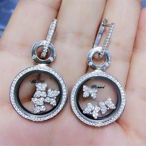 CP100 Luxury Designer Fashion 925 Sterling Silver Jewelry Zirconia acc